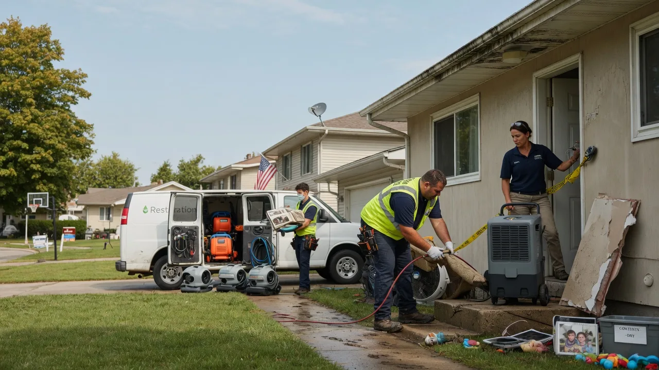 Water Damage Restoration in Waterford, MI near me
